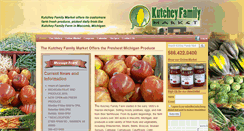 Desktop Screenshot of kutcheyfamilymarket.com